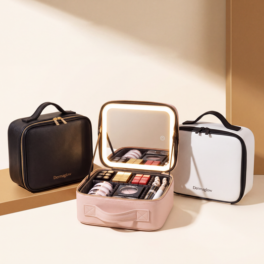 Dermaglow LumiCase™ LED Beauty Organizer